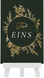 Klick: Details zu Tischnummer Hochzeit "Herbs" anzeigen Tischnummer Hochzeit "Herbs"