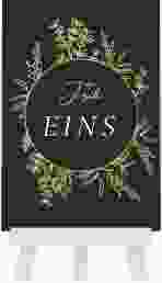 Tischnummer Hochzeit "Herbs"