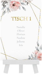 Klick: Details zu Tischaufsteller Hochzeit "Perfection" anzeigen Tischaufsteller Hochzeit "Perfection"