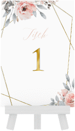 Klick: Details zu Tischnummer Hochzeit "Perfection" anzeigen Tischnummer Hochzeit "Perfection"