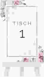 Tischnummer Hochzeit "Embrace"