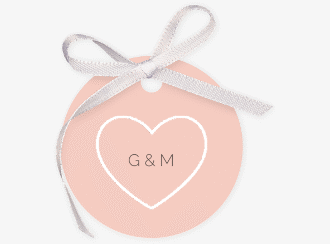Klick: Details zu Geschenkanhänger Hochzeit "Lebenstraum" anzeigen Geschenkanhänger Hochzeit Lebenstraum Geschenkanhänger, rund rosa