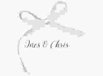 Geschenkanhänger Hochzeit Dolce Geschenkanhänger, rund weiss