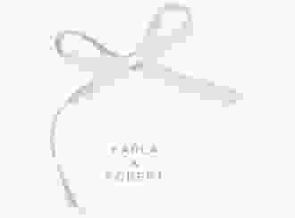 Geschenkanhänger Hochzeit Promise Geschenkanhänger, rund weiss