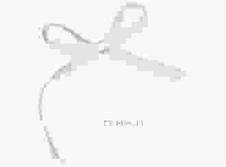 Geschenkanhänger Hochzeit Glam Geschenkanhänger, rund weiss