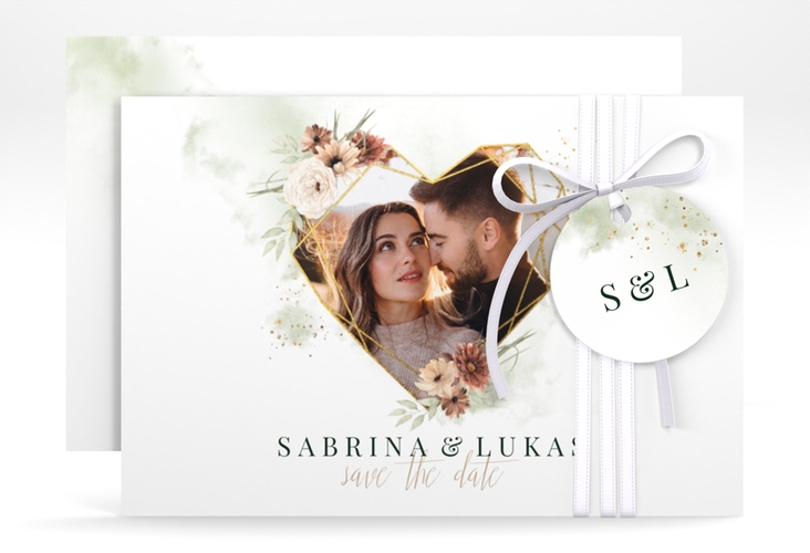 Save the Date-Karte Odeur A6 Karte quer
