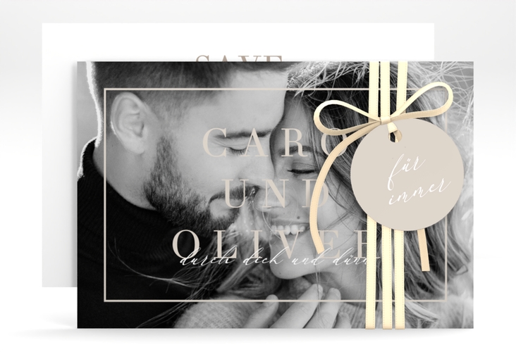 Save the Date-Karte Moment A6 Karte quer