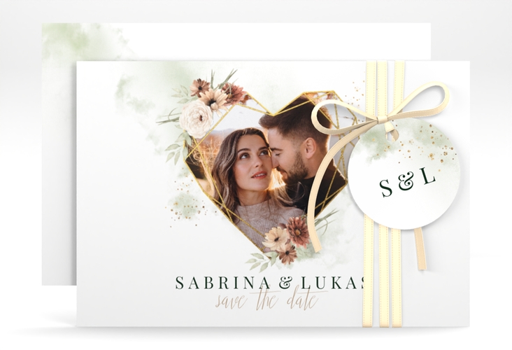 Save the Date-Karte Odeur A6 Karte quer