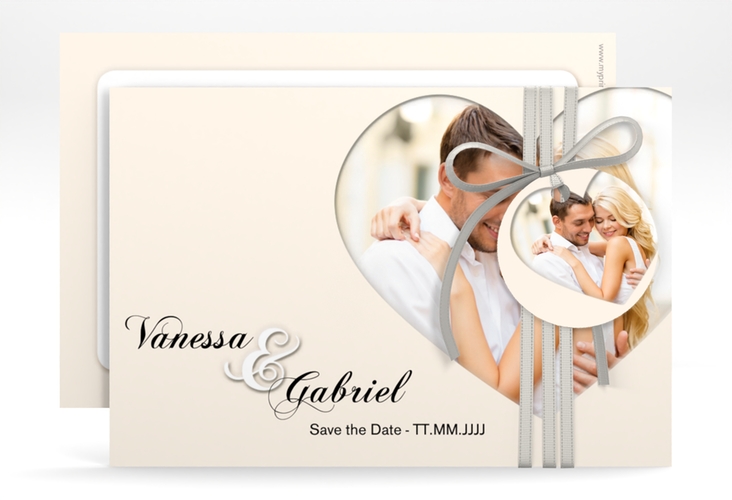 Save the Date-Karte Sweetheart A6 Karte quer hochglanz