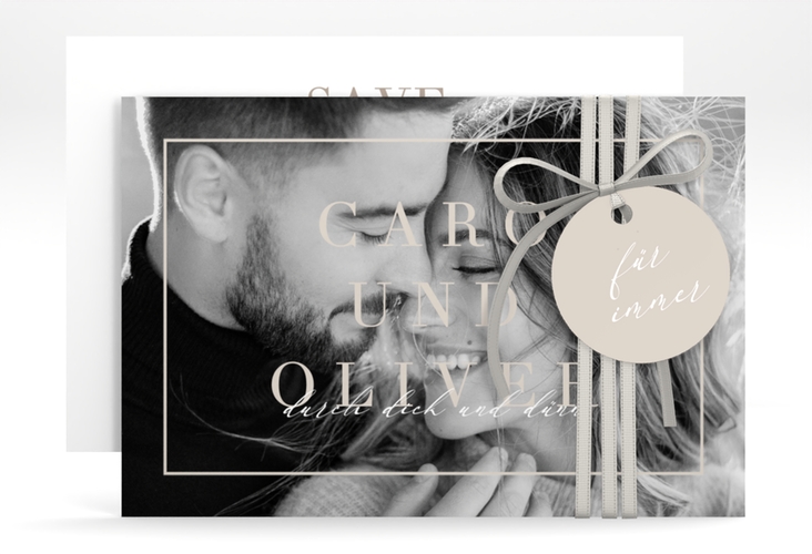 Save the Date-Karte Moment A6 Karte quer
