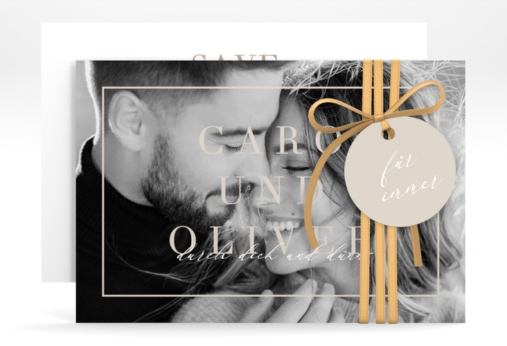 Save the Date-Karte Moment A6 Karte quer
