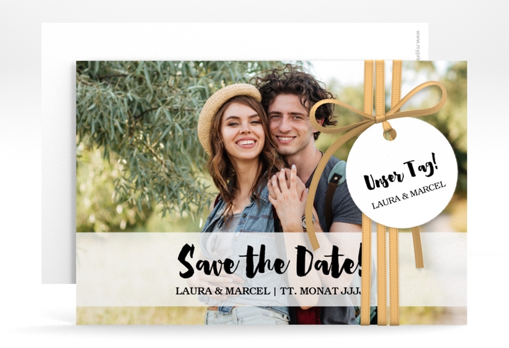 Save the Date-Karte Mirage A6 Karte quer