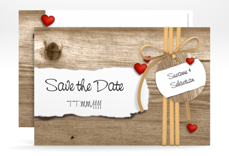Save the Date-Karte Hochzeit Reichenhall A6 Karte quer hochglanz