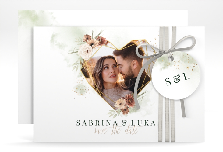 Save the Date-Karte Odeur A6 Karte quer
