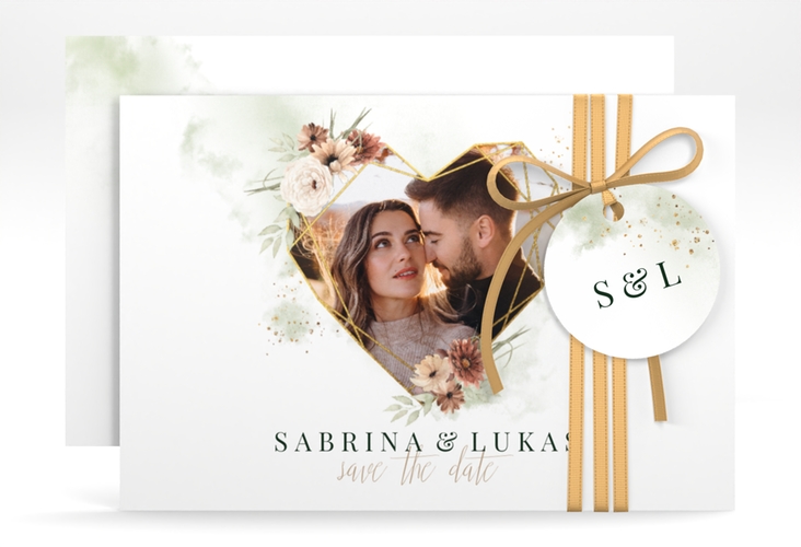 Save the Date-Karte Odeur A6 Karte quer