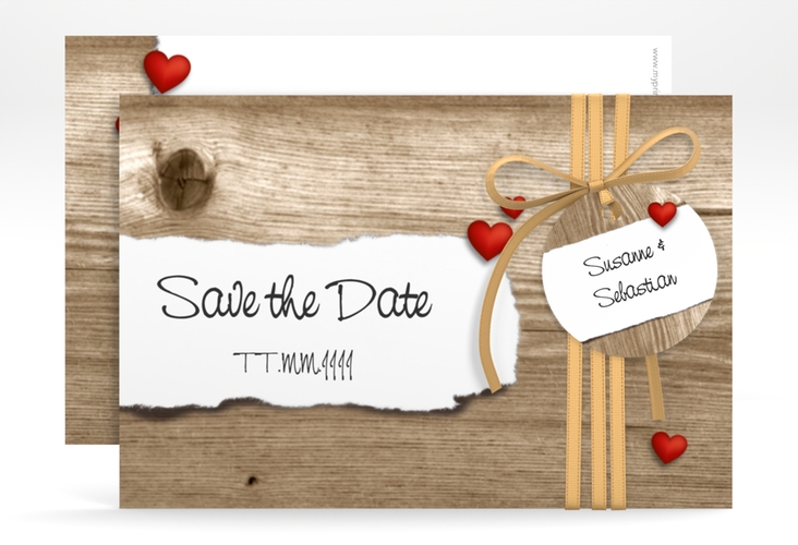 Save the Date-Karte Hochzeit Reichenhall A6 Karte quer