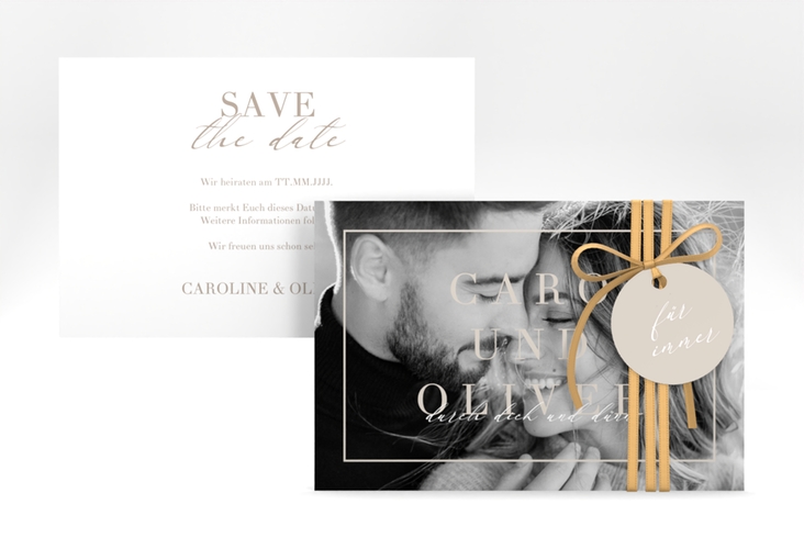 Save the Date-Karte Moment A6 Karte quer