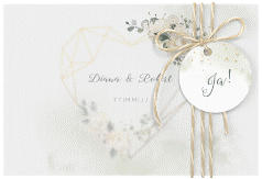 Klick: Details zu Save the Date Deckblatt Transparent "Adore" anzeigen Save the Date Deckblatt Transparent "Adore" DIN A6 Deckblatt transparent gruen