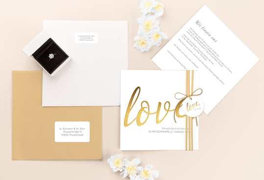 Hochzeitskarten-Zubehör