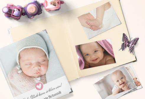 Baby Fotoalbum Selbst Gestalten Myprintcard