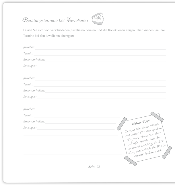 Trautagebuch Seite 4