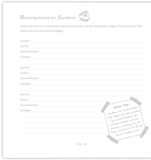 Trautagebuch Seite 4