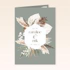 Boho-Hochzeitseinladung