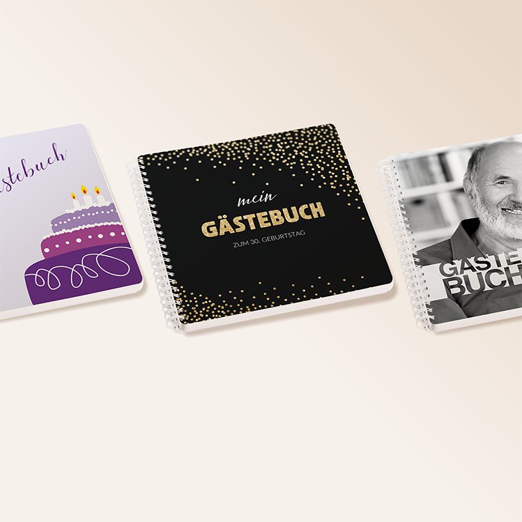 Geburtstags-Gästebücher von myprintcard