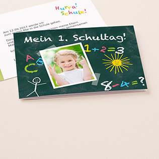 Einschulungskarten von myprintcard