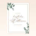 Greenery-Willkommensschild