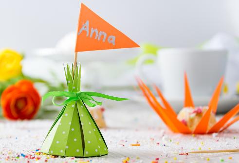 Selbstgebasteltes Gastgeschenk für Party
