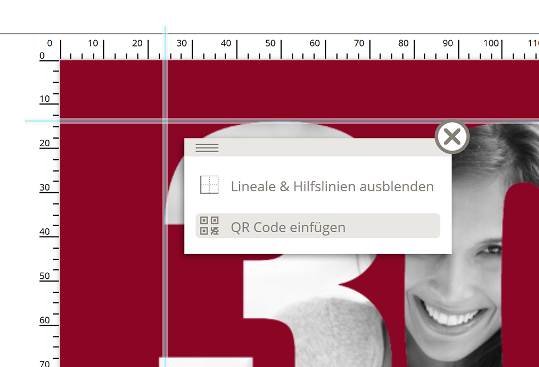 Karten Gestaltung mit Lineal und Hilfslinien