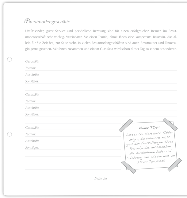 Trautagebuch Seite 3