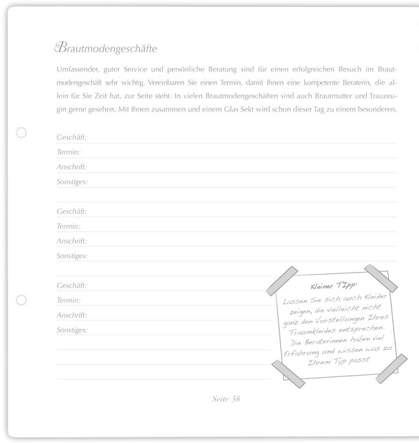 Trautagebuch Seite 3