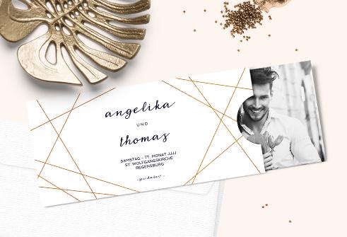 Hochzeitseinladungen im eleganten Design
