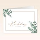 Greenery-Hochzeitseinladung