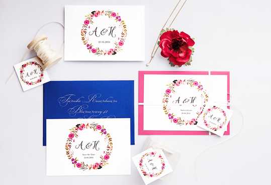 Hochzeitskarten-Set