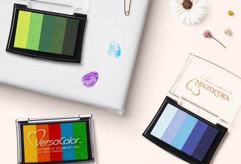 Fingerabdruck-Leinwand gestalten