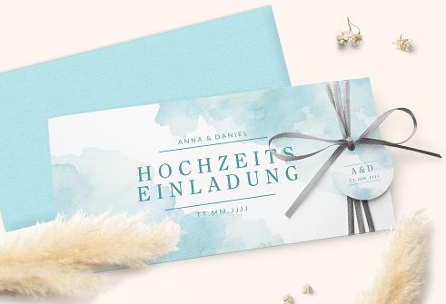 Hochzeitseinladungen im klassischen Design