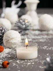 Winterlicher Deko-Stil für Hochzeiten