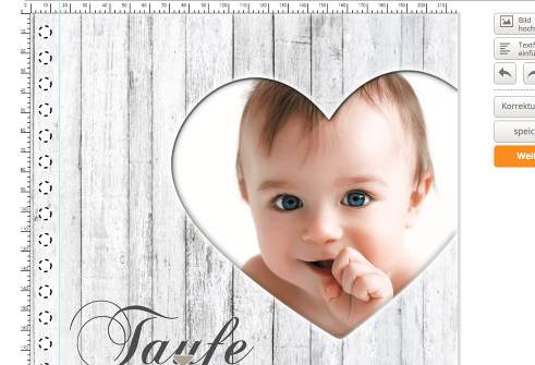 Online-Gestaltung des Gästebuchs