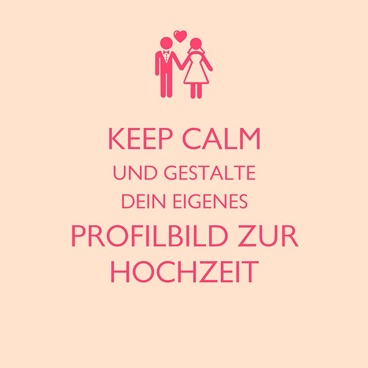 Keep Calm Widget von myprintcard