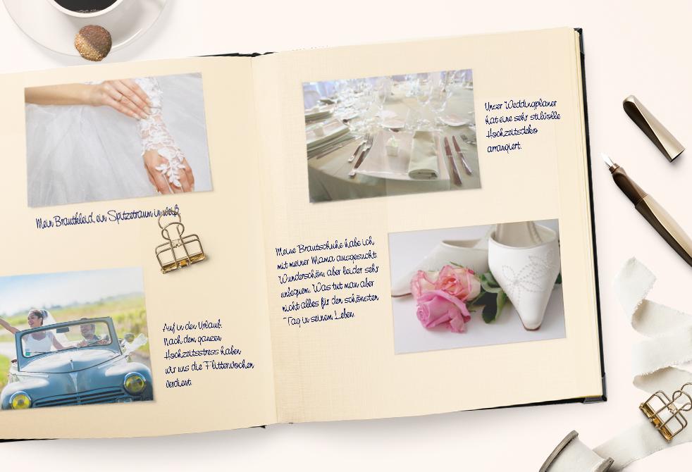 Hochzeitsalbum online gestalten von myprintcard