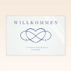 Acryl-Willkommensschild