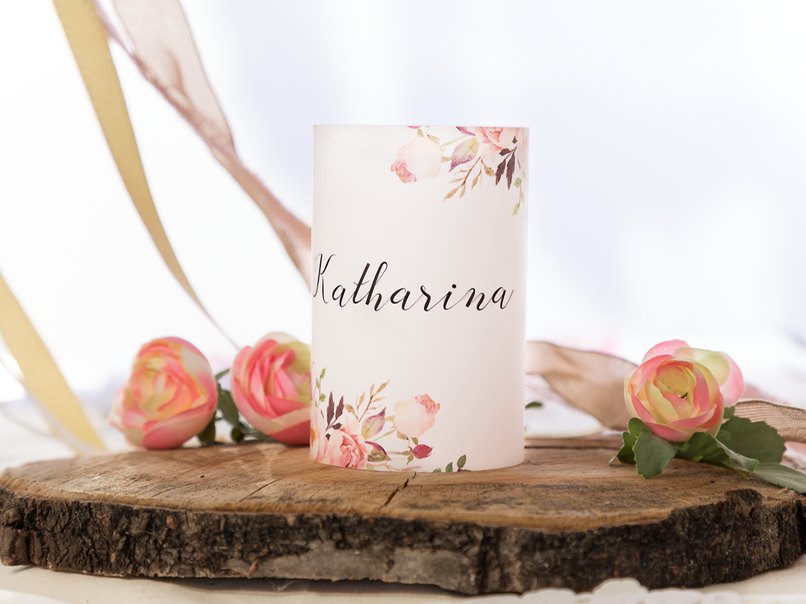 Boho Windlicht für die Hochzeit