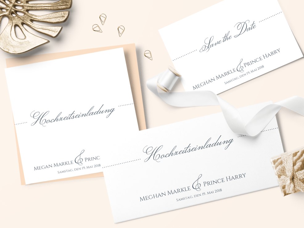 royale Hochzeitseinladungen royale Hochzeitseinladungen