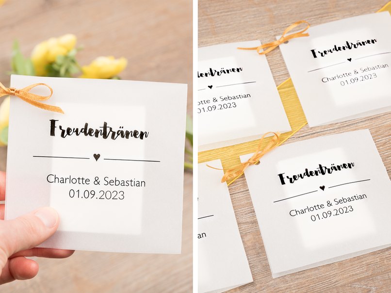 Total raffiniert - Ein Einleger wird zur Hülle fürs Taschentuch Total raffiniert - Ein Einleger wird zur Hülle fürs Taschentuch