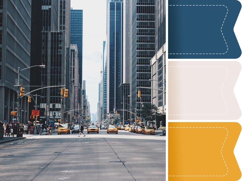 Hochzeitsfarben inspiriert aus New York