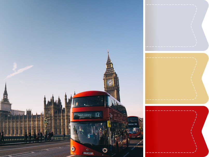 urbane Hochzeit - Farbkonzept inspiriert von London