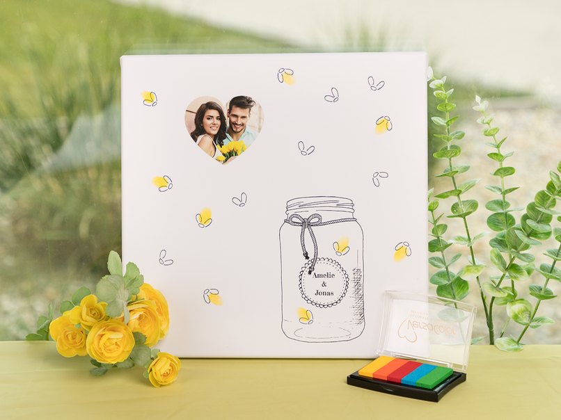 Geschenkidee für das Brautpaar - Der Wedding Tree mit Foto